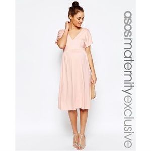 ASOS Pink Maternity Dress